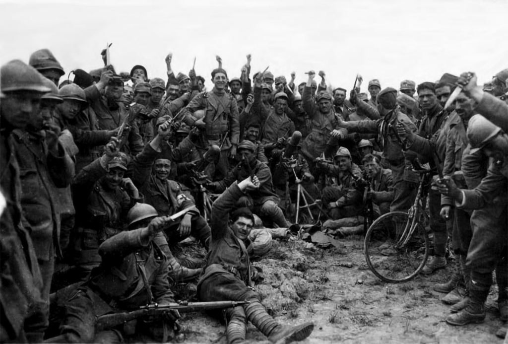 Forze Speciali - Gli uomini degli Arditi in una foto della Prima Guerra Mondiale