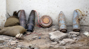 Esempi di IED (Improvised Explosive Device) ritrovati in Afghanistan