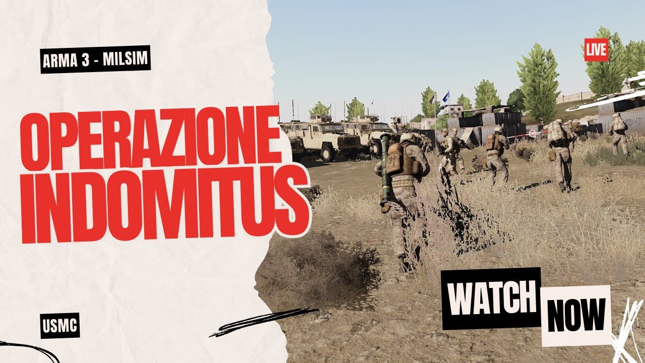 Operazione Indomitus - Arma 3 Italia - Milsim